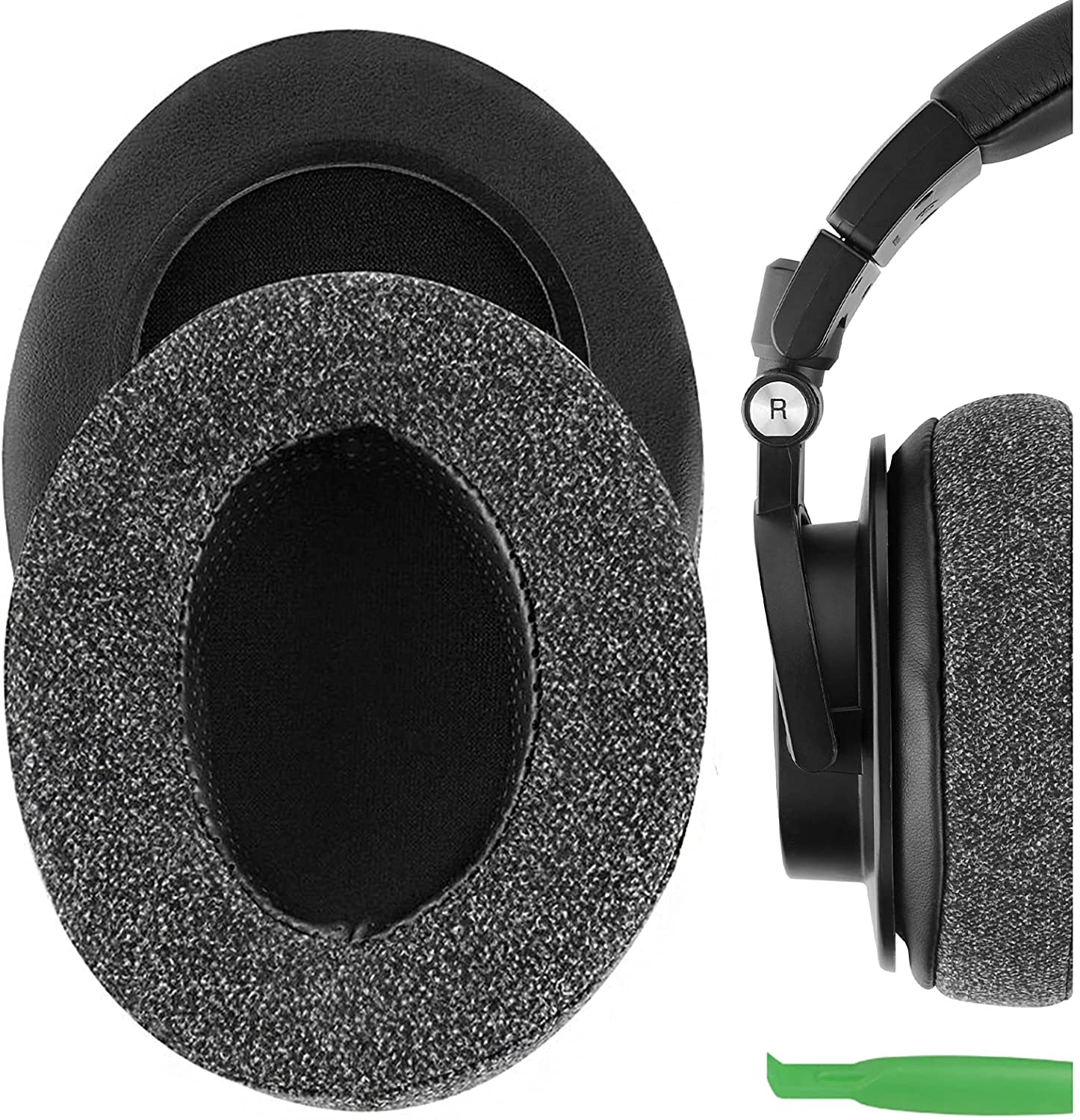 Audio Technica Headphone Ath-M50X - Almohadillas de repuesto de lino para