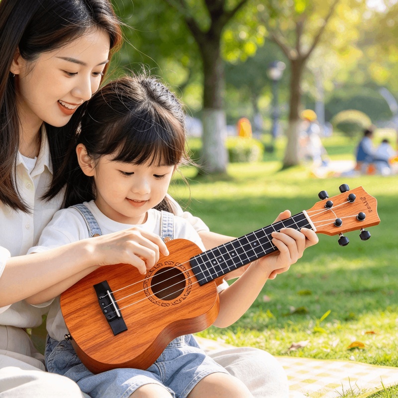 Ukelele de juguete de 35 cm, i - Musical Instrument Harmonium reseña y precio