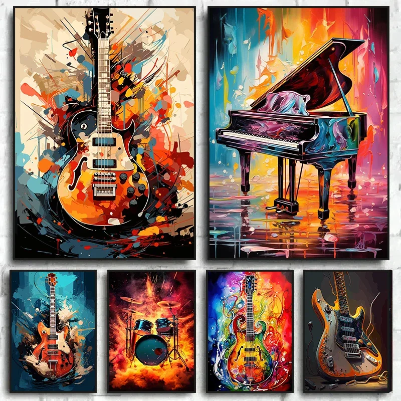 2026 Pósteres, Impresiones, Cu - Picture Of Musical Instrument reseña y precio