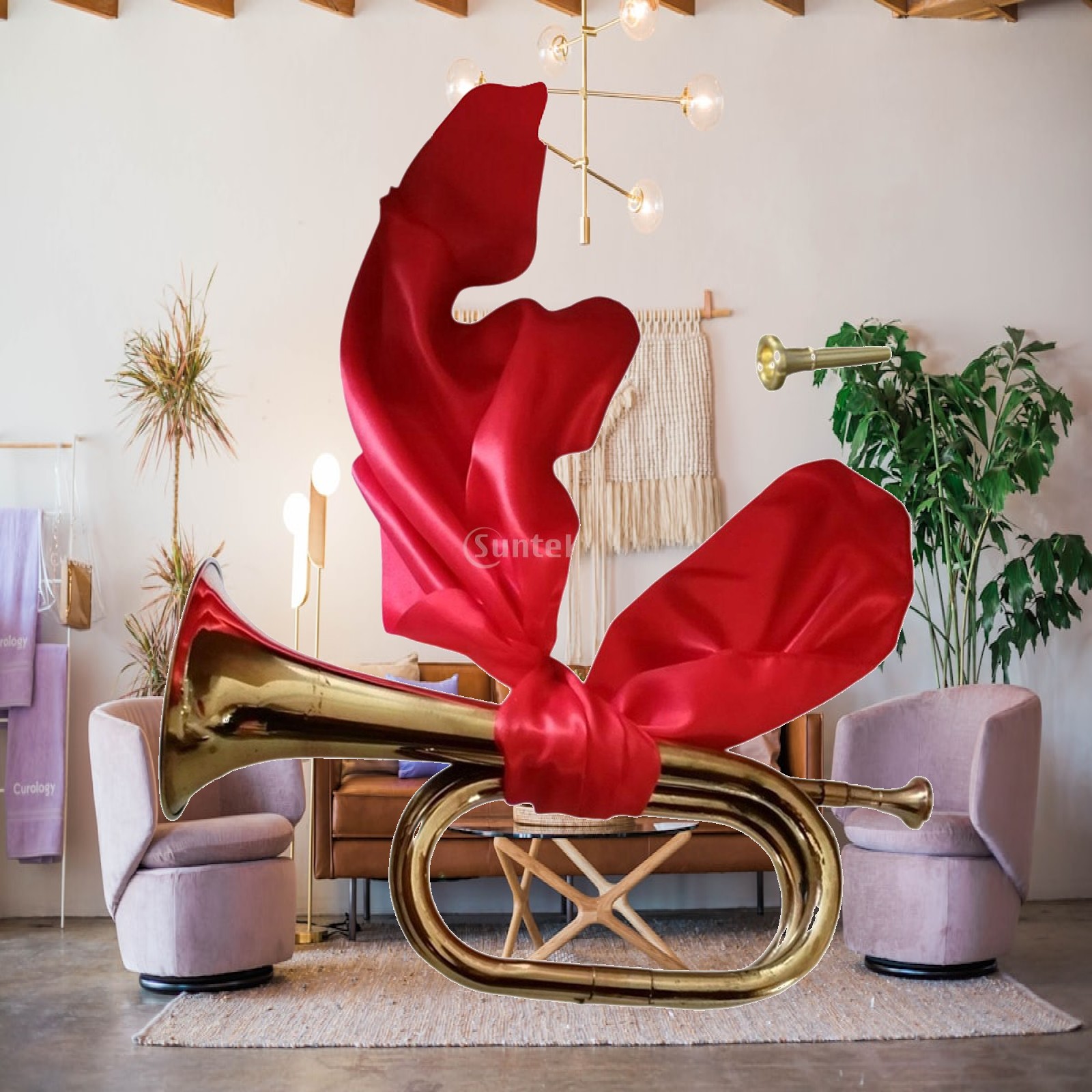 Trompeta de Metal, Instrumento - Musical Instrument Bugle reseña y precio