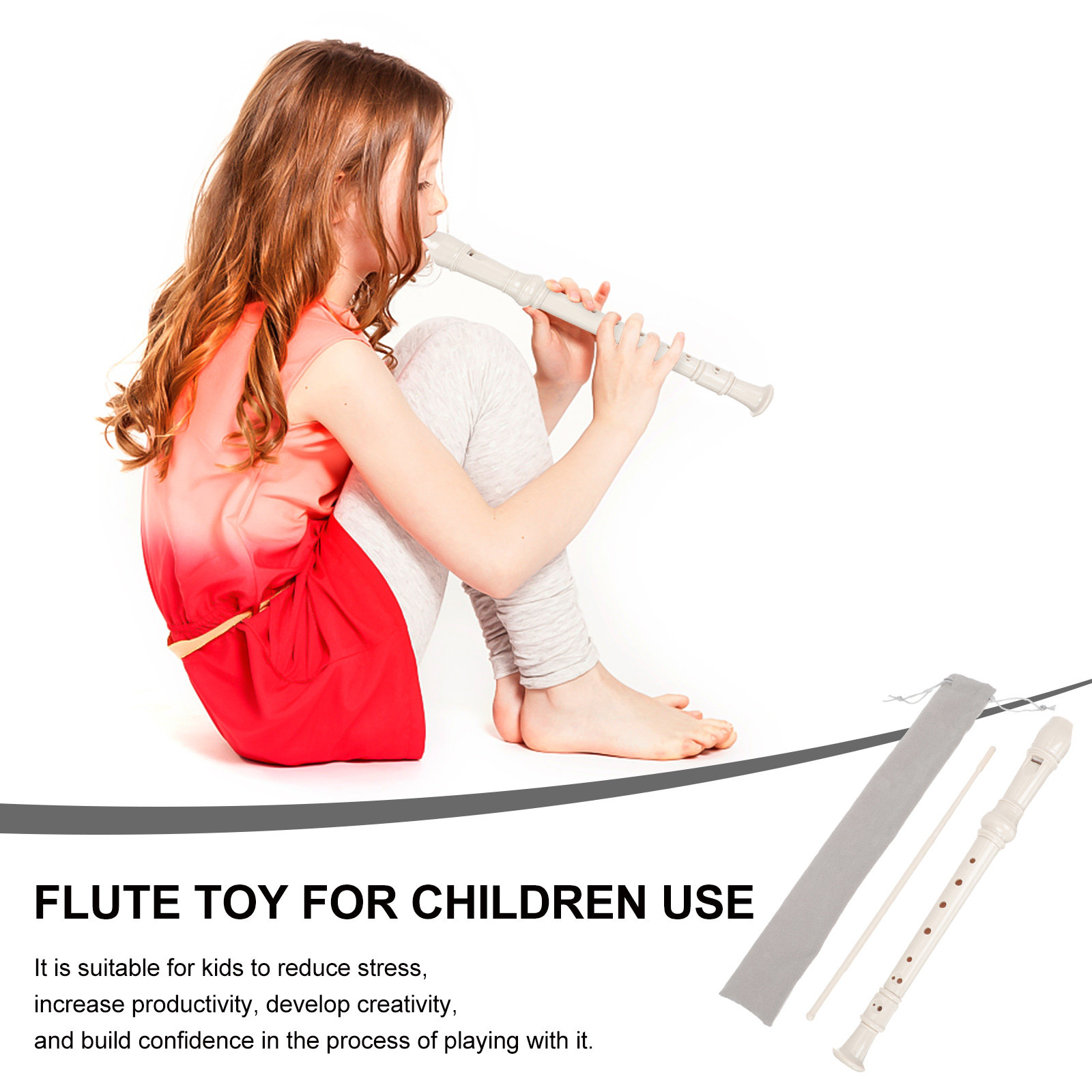 Flauta de registro soprano de  - Soprano Recorder Plastic reseña y precio